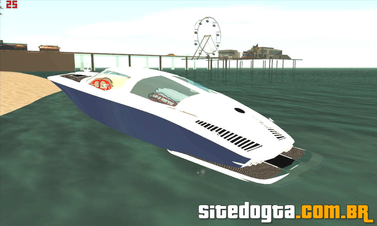 Barco Mamba Speedboat para GTA San Andreas | Site do GTA